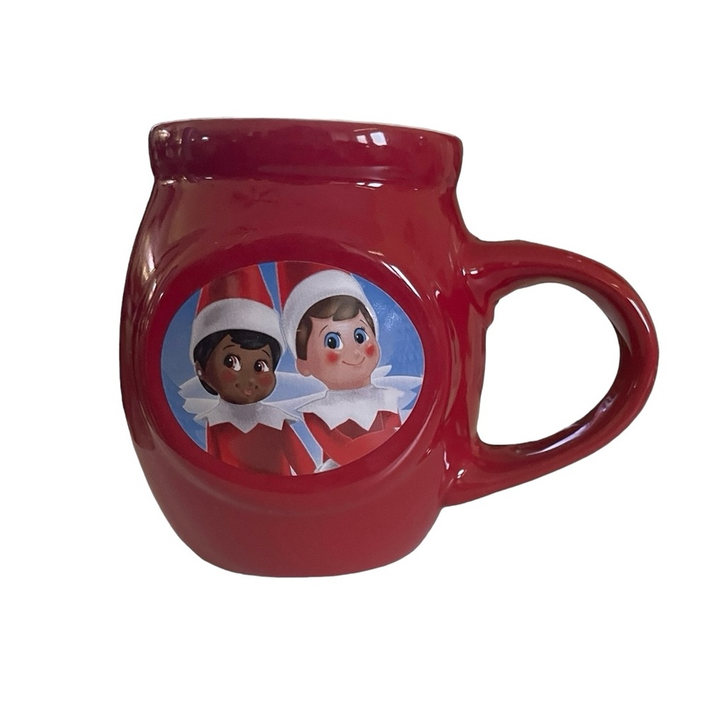 Elf On the Shelf Coffee Mug Red - Christmas Fun - Hot Chocolate